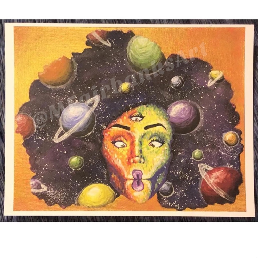 8.5x11 print of my original artwork!